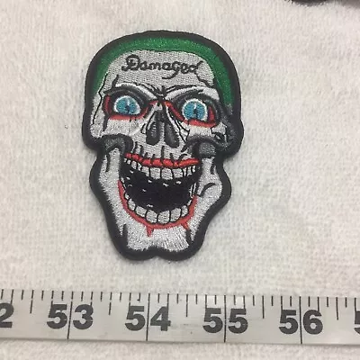 Suicide Squad Joker Skull Crazy Man Damaged Insane Colorful Iron On Patch New • $4.99