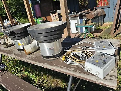 Lot Of Two (2) Brovind Vibratory Bowl Feeders • $599.97