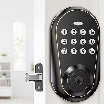 Door Locks With Keypads Front Door Lock Deadbolt Lock Keyless Entry Door Lock • $43.28