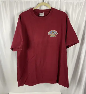 North Bay Motorcycle Club Cali 36th Annual Sawmill Enduro 1996 T-Shirt Red XL • $50