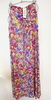 Veronica M Floral Maxi Dress Womens Large NWT Sundress Party Dress Retail $132 • $45
