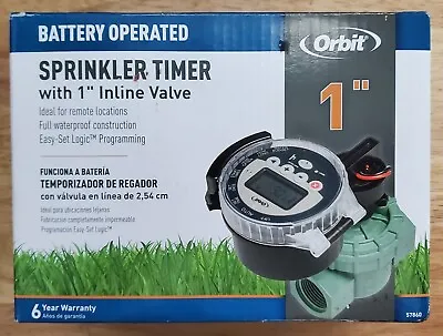 Orbit Battery Operated Controller W/1  FPT Valve • $47.72