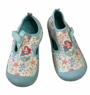 Disney Swim Disney Princess Girls Beach Ariel Little Mermaid Water Shoes Sz 13/1 • $12.59