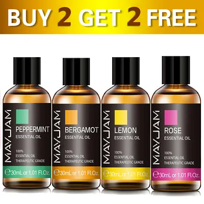 $12.99 • Buy 30ml Essential Oils -Pure And Natural Therapeutic Grade Oil - Aroma Diffuser Oil
