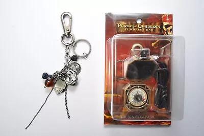 £93.43 • Buy Pirates Of The Caribbean At World's End Replica Compass, Treasure Keychain