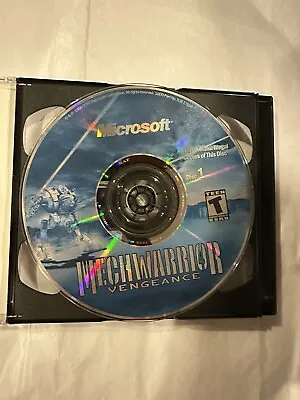 MechWarrior 4: Vengeance (PC 2000) 2 Discs Near Complete No Manual • $12