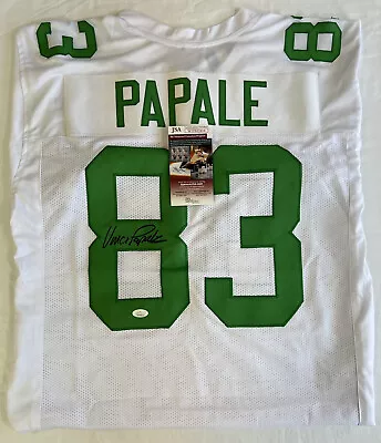 VINCE PAPALE Hand Signed Philadelphia Autographed Jersey JSA COA • $100