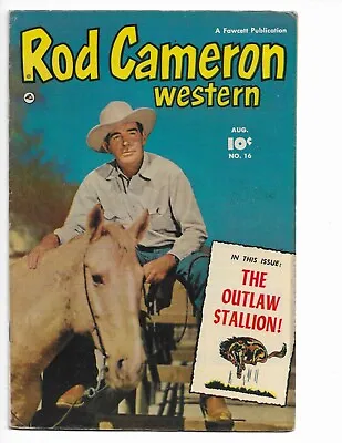 £29.82 • Buy Rod Cameron  Western 16 - F+ 6.5 - Photo Cover (1952)