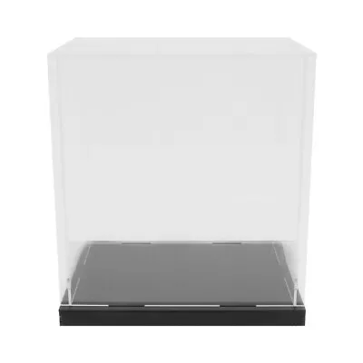 Glass Display Box Countertop Display Case Clear Storage Cube • £17.45