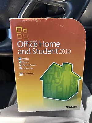 Microsoft Office Home And Student 2010 Software For Windows Used With Key • $14.70