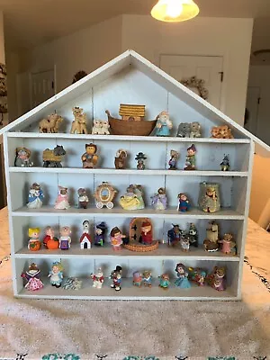 Vintage Hallmark Merry Miniatures Lot With Shelf • $45