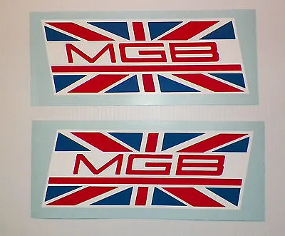 New MGB Multi Colored Flag Decal Pair Of 2 Fits MGB Limited Edition Stripes MG • $40