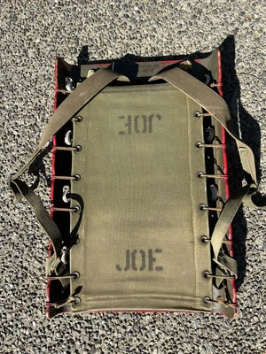 $60 • Buy 1944 US Army WW2 Packboard American Seating Company US Military