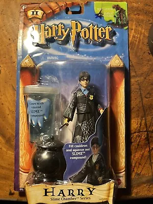 $18 • Buy NEW IN BOX Harry Potter Slime Chamber Harry 2001 Mattel Figure Toy Playset
