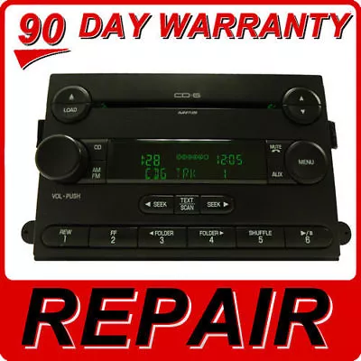 REPAIR YOUR 2004 -2010 FORD Lincoln Mercury Radio Stereo AM FM Single CD Player • $224.10