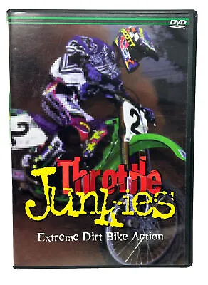 Throttle Junkies Extreme Dirt Bike Action DVD Motocross Trick Cool Retro 90s • $9.99