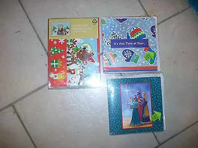 Lot Of 3  Box Of 6 Heirloom Christmas Cards & 2 Musical Cards • $9.79