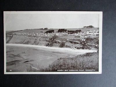 £1 • Buy Sandy Bay Caravan Camp, Exmouth, Devon -  A Real Photographic