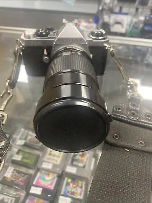⭐VTG Pentax ME Super 35mm SLR Camera + Vivitar Series 1 28-90mm ⭐ • $69.97
