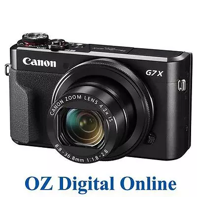 NEW Canon PowerShot G7 X II Mark 2 Camera G7X 20.1MP Full HD Wifi NFC 1 YrAuWty • $1589