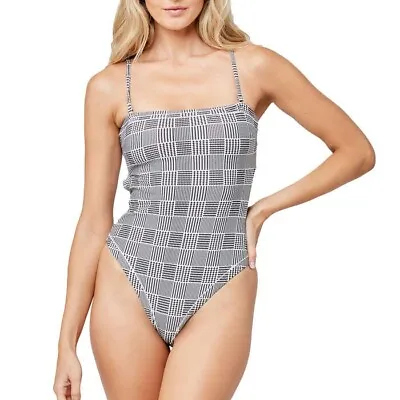 NEW NWT L*Space La Femme One Piece Swimsuit Bitsy Houndstooth Women's Size XS • $39.99