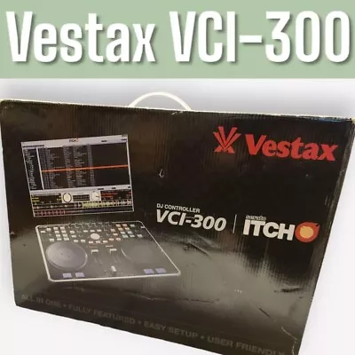 Vestax VCI-300 Portable DJ Controller For Serato Confirmed Operation #3168 • $190