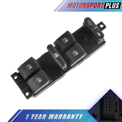 Driver Side Master Power Window Switch For 1999-2004 VW Golf Jetta Passat 4 Door • $13.99