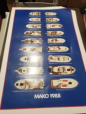 Mako 1988 Poster • $15