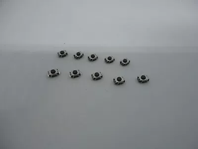 10x Pack Lot 3.7x2.8x1.5mm 2 Pin Push Tactile Momentary Micro Button Switch SMD • $10.82