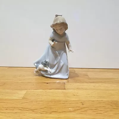 Lladro Nao Girl With A Puppy Dog • £5.99