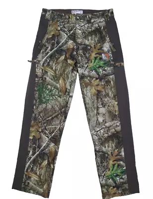 Element Outdoors Realtree Edge Camouflage Outdoor Hunting Pants Mens Large X 32 • $15.99