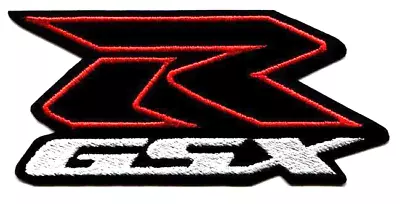 Suzuki GSXR Patch Embroidered Red & White Iron-on Suzuki Patch • $5.95