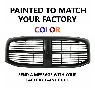 New Painted Front Grille 2006-2008 Dodge Ram 1500 2006-2009 Dodge RAM 2500 3500 • $289.88