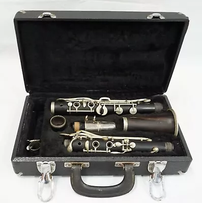 Vintage Henry Gunckel Paris Eb Albert System Clarinet 1900's Natural Wood W Case • $339.99