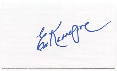 Ed Kranepool Signed 3x5 Index Card Autographed MLB Baseball New York Mets • $20