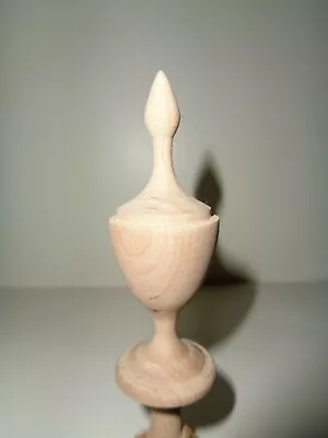 Wood Finial Unfinished For Clock Bed Or Furniture Finial #871 • $12.95