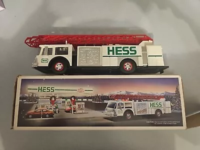 1989 Hess Toy Fire Truck With Original Box  • $16.09