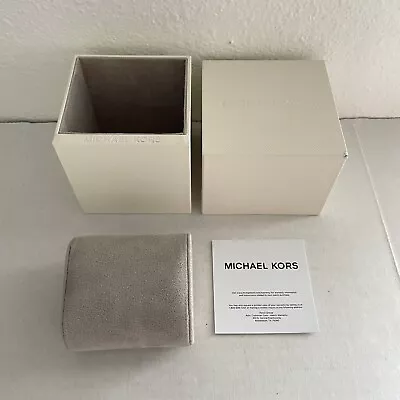 Michael Kors MK Empty White Watch Box Only • $13.30