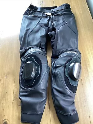 ARMR Moto Raided 2 Leather Motorcycle Motorbike Jeans Trousers 30 Regular • £99.99