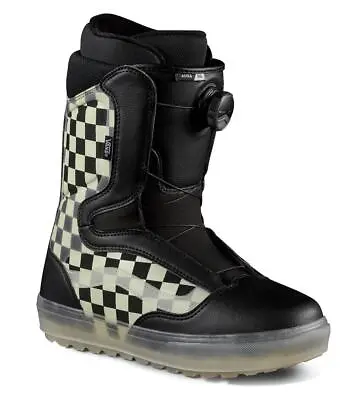 Vans Aura OG BOA Mens Snowboard Boots Checkerboard Glow 2024 • £143.79