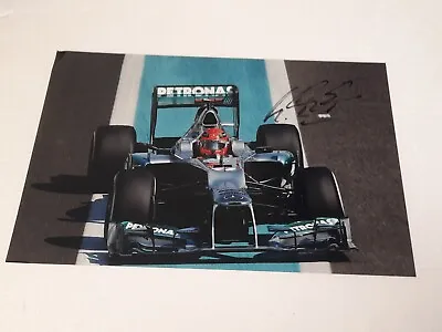 F1 Michael Schumacher Original Hand Signed Picture • $145.27