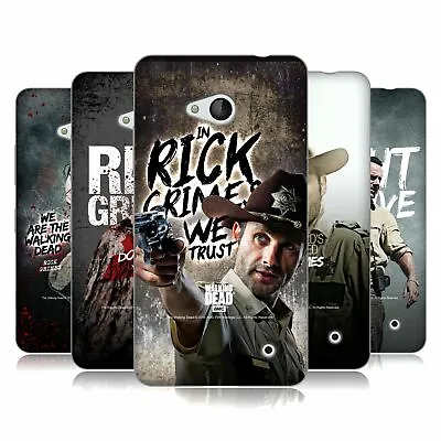 Official Amc The Walking Dead Rick Grimes Legacy Gel Case For Microsoft Phones • $15.35