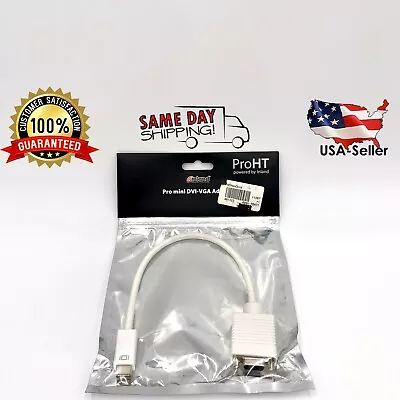 Inland ProHT Pro Mini DVI-VGA Adapter NIB (FAST SAME-DAY SHIPPING!!) • $8.39