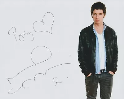Noel Gallagher HAND SIGNED 8x10 Photo Autograph Oasis Definitely Maybe (C) • £249.99