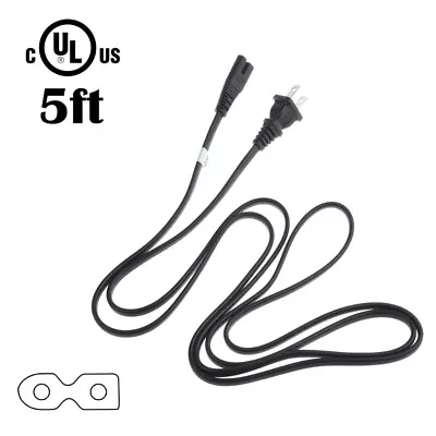 PwrON 5ft UL AC Power Cord Cable For PHILIPS TV 42MF438B 42PFL3603D 52PFL5704D • $8.79