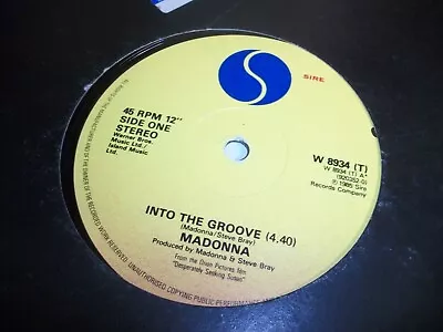 Madonna- Into The Groove Vinyl 12  • £2.99