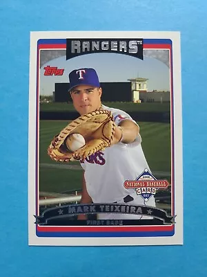 Mark Teixeira 2006 Topps National Baseball Card Day Baseball Card # 8 G0990 • $1.59