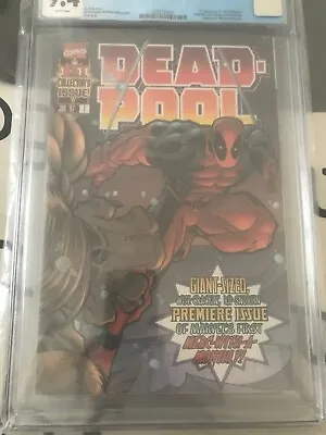 1997 Deadpool #1 Ed Mcguinness 1st Edition Collectors Issue Grade 9.4 Cgc Cert • £210