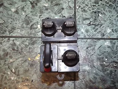 $89.95 • Buy OEM USDM Honda Civic Del Sol SR2 EG2 Rare Main Power Window Switch Panel Black 