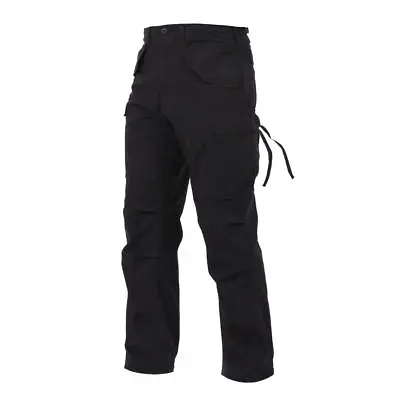 Field Pants Black Vintage M-65 Tactical Military Field Fatigue Pants Rothco 2644 • $61.99